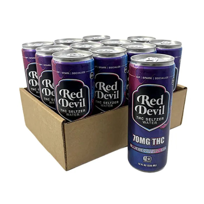 RED DEVIL THC SELTZER 12OZ 12CT