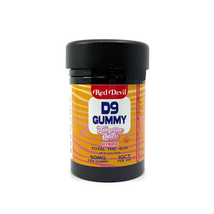 RED DEVIL D9 GUMMIES 50MG 1PC 10CT