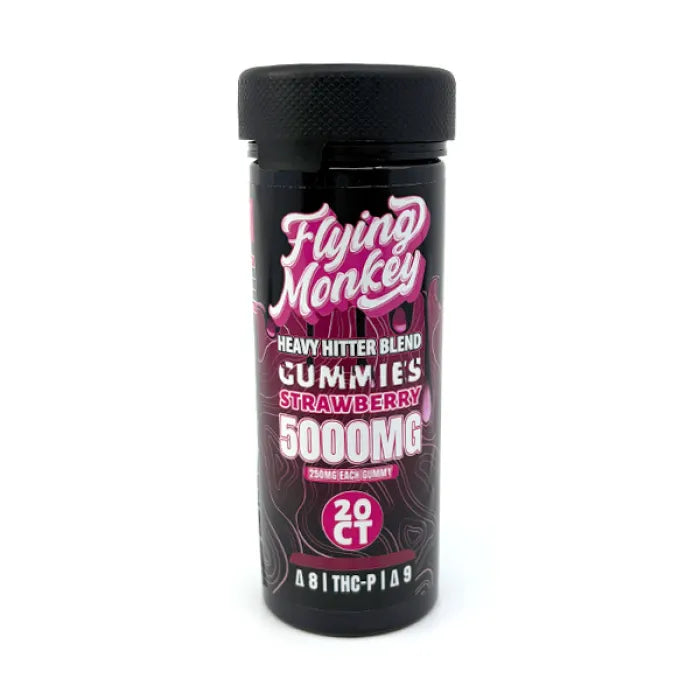 FLYING MONKEY HEAVY HITTER GUMMIES D8 THCP D9 5000MG 20CT