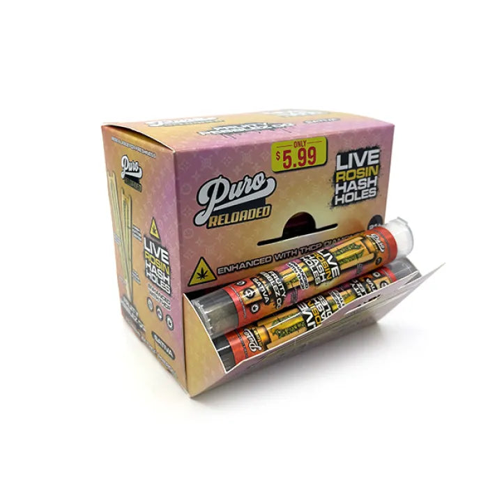 PURO RELOADED LV THCP HASHHOLES PREROLLS