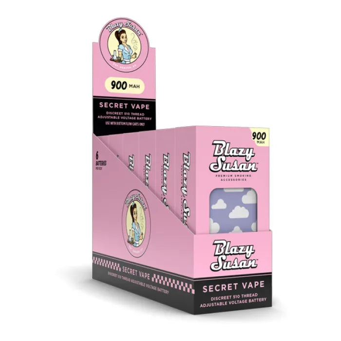 BLAZY SUSAN 900MAH BATTERY - ASSORTED DESIGHN