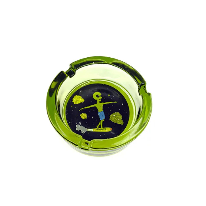 FUJIMA GLASS ASHTRAY 3.5IN GA56 - TRIPPY VIBES