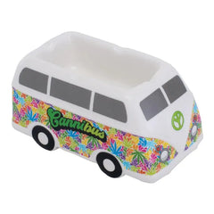 FUJIMA 5" HIPPIE BUS CERAMIC ASHTRAY LT219