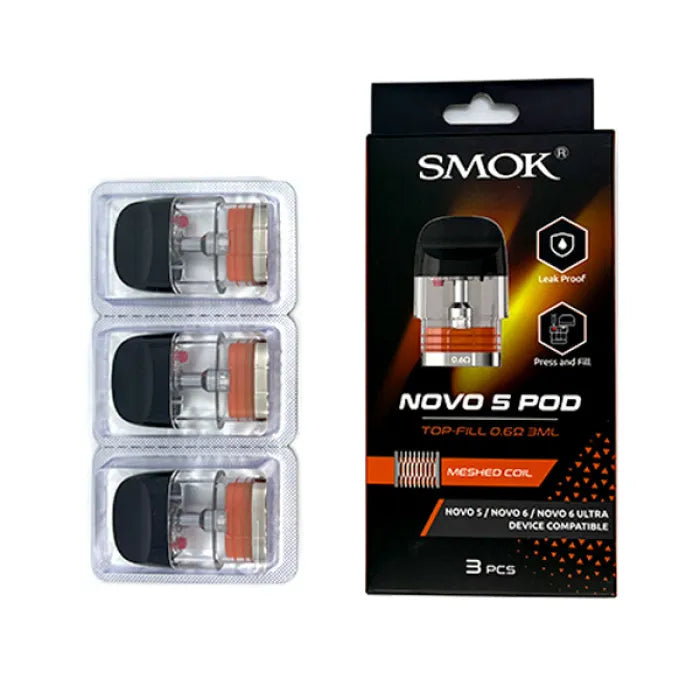 SMOK NOVO 5 MESHED POD - 0.6OHM
