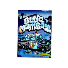 SMOKE PROOF BAGS SMALL - BLUE MAMBA