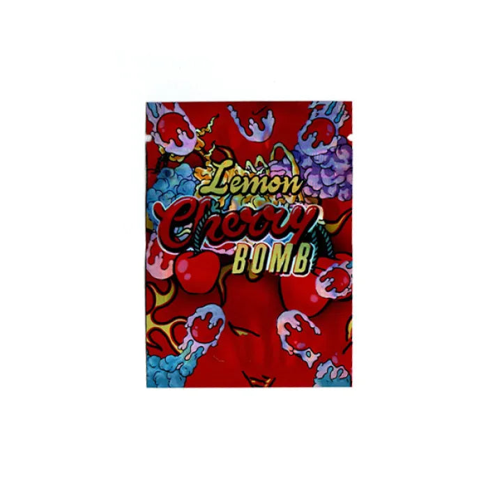 SMOKE PROOF BAGS SMALL - LEMON CHEARY BOMB