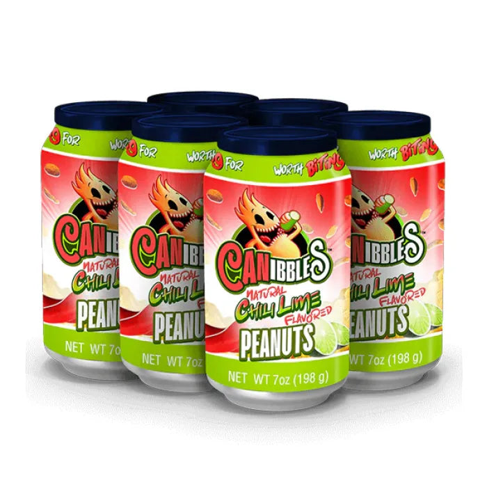 CANIBBLES PEANUTS CANS 7OZ