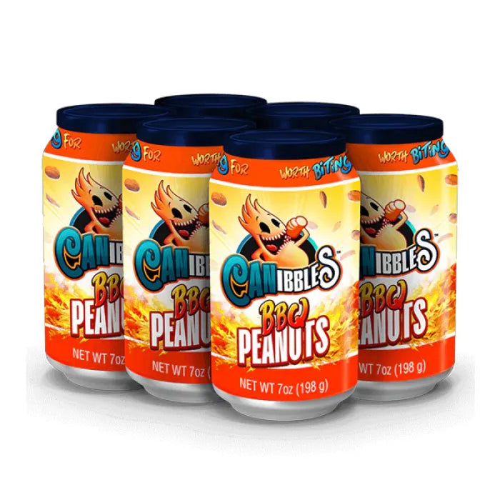 CANIBBLES PEANUTS CANS 7OZ