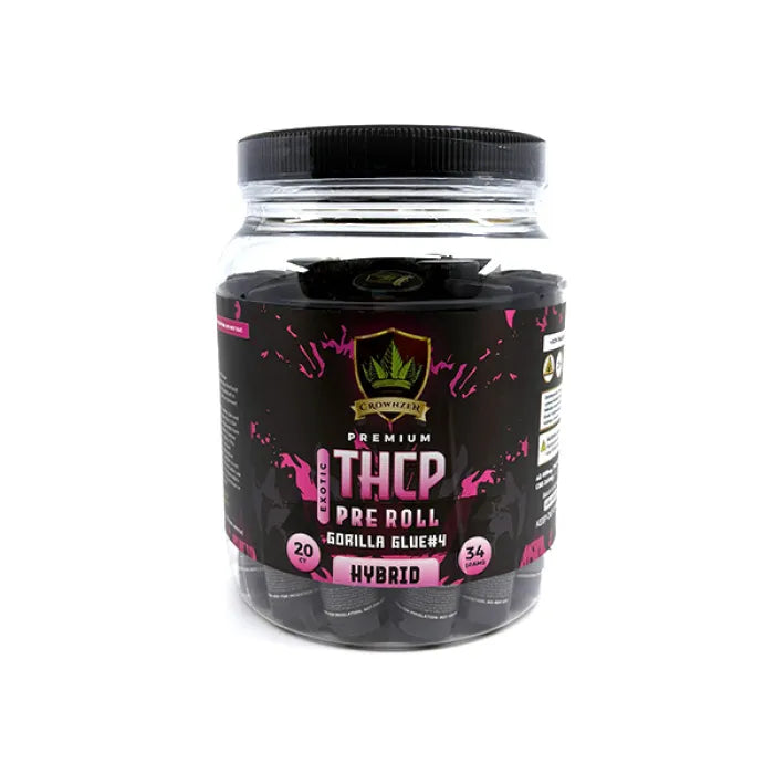 CROWNZEN THCP EXOTIC PRE ROLL 1.7G 20CT