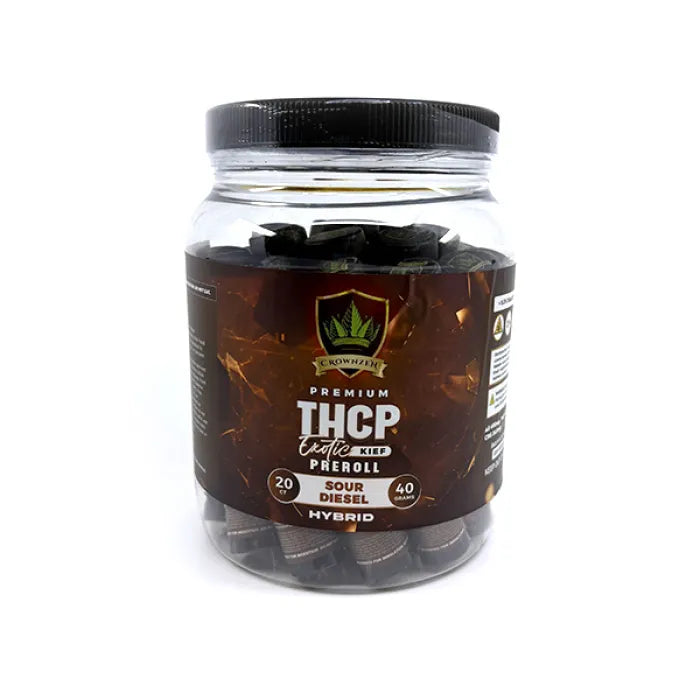CROWNZEN THCP EXOTIC PRE ROLL 2G 20CT