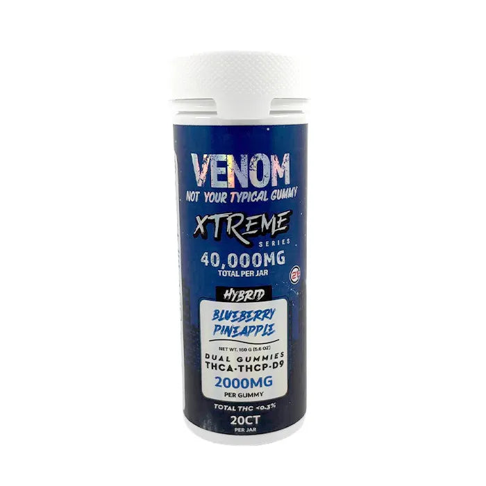 VENOM XTREME GUMMIES THCA/THCP/D9 40,000MG 20CT