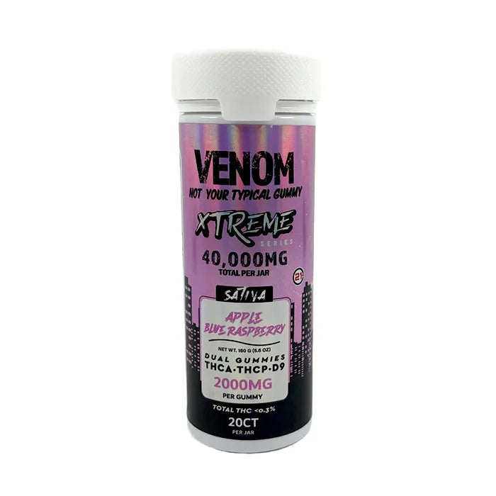 VENOM XTREME GUMMIES THCA/THCP/D9 40,000MG 20CT