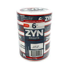 ZYN NICOTINE POUCHES 5PC/15PK $1.00 OFF - SMOOTH 6MG