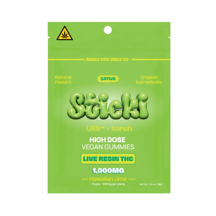 STICKI URB TORCH THC LR DUMMIES 1,000MG