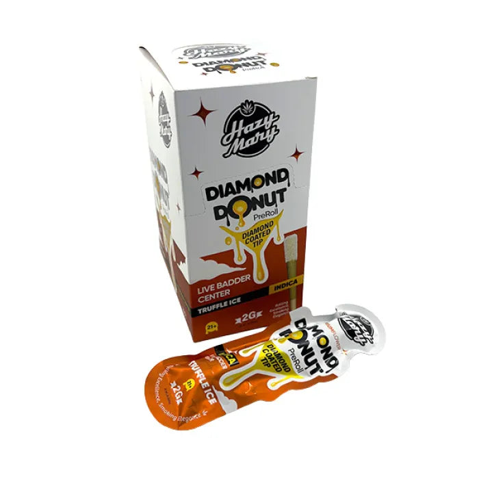 HAZY MARY DIAMOND DONUT THCP PREROLLS 2G 20CT