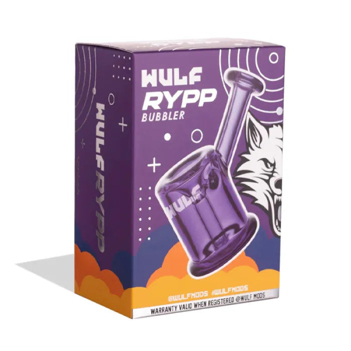 WULF GLASS RYPP BUBBLER 6PK - ASSORTED