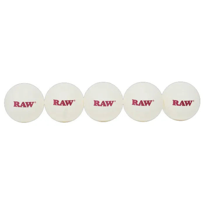 RAW PING PONG BALL 40MM - WHITE