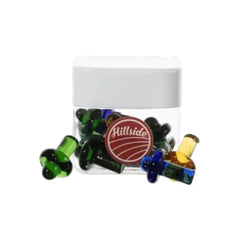 HILLSIDE GLASS 12PK PLUG GLASS CARB CAP