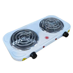 BADSHAH 2 COIL HOOKAH CHARCOAL BURNER - WHITE