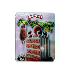 SMOKE PROOF BAGS - SPRINKLEZ PINK CHAMPAGNE CAKE