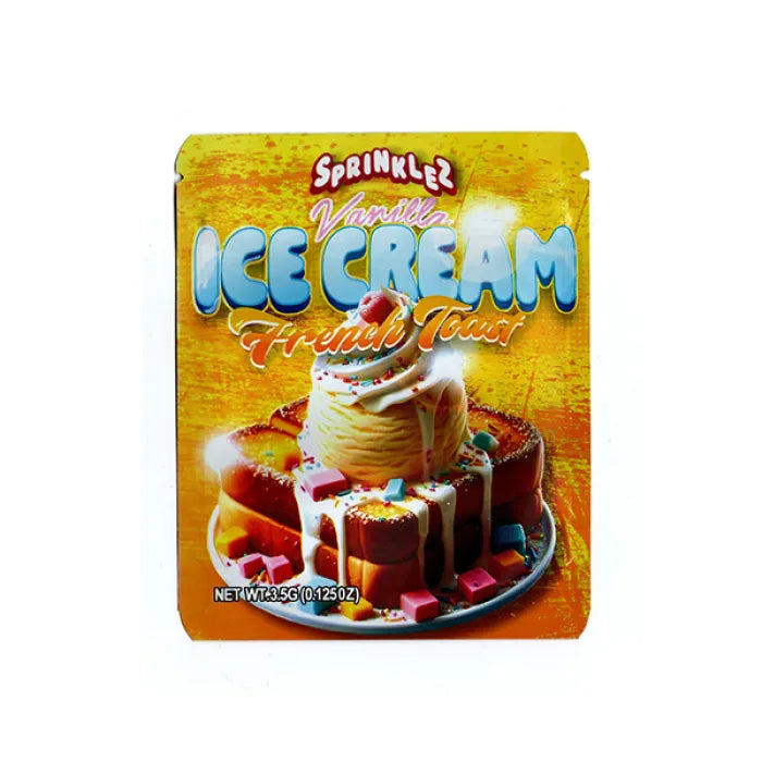 SMOKE PROOF BAGS - SPRINKLEZ VANILA ICE CREAM