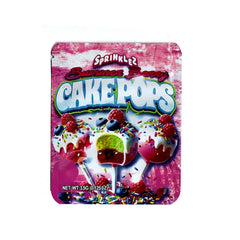 SMOKE PROOF BAGS - SPRINKLEZ SUMMER BERRRY CAKE POPS