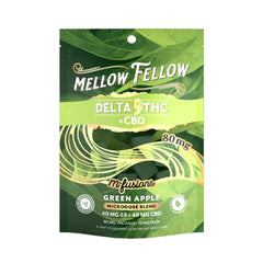 MELLOW FELLOW MICRODOSE EDIBLES D9+CBD 80MG 6CT