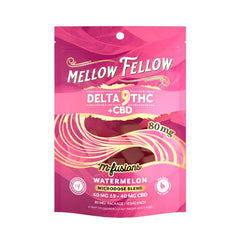 MELLOW FELLOW MICRODOSE EDIBLES D9+CBD 80MG 6CT