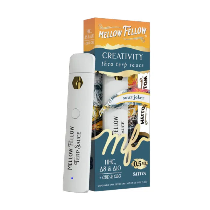 MELLOW FELLOW DISPOSABLE THCA TERP SAUCE 0.5ML 6CT