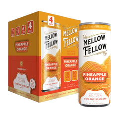 MELLOW FELLOW SELTZER BEVERAGE D9+CBD 20MG 4CT
