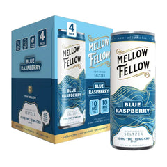 MELLOW FELLOW SELTZER BEVERAGE D9+CBD 20MG 4CT