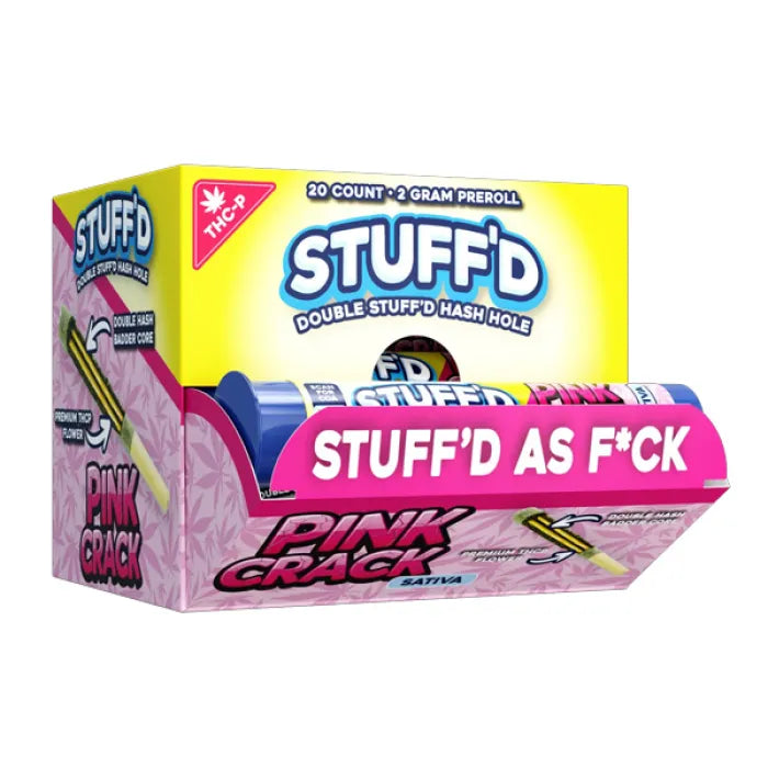 STUFFD THCP PRE ROLL 2G 20CT