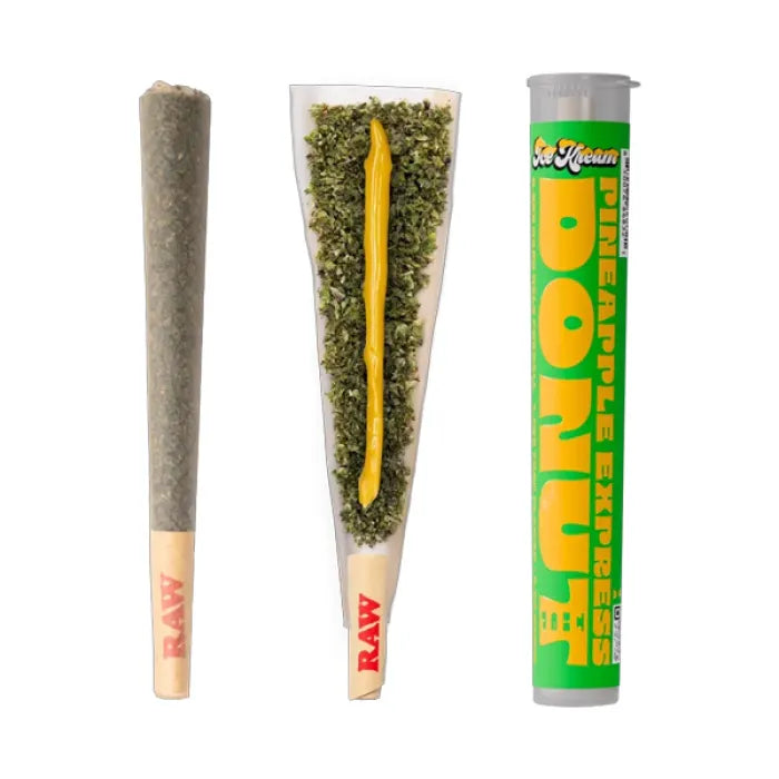 ICE KREAM DONUTS THCP HASH HOLE PREROLLS 2.25G 20CT