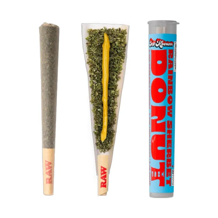 ICE KREAM DONUTS THCP HASH HOLE PREROLLS 2.25G 20CT