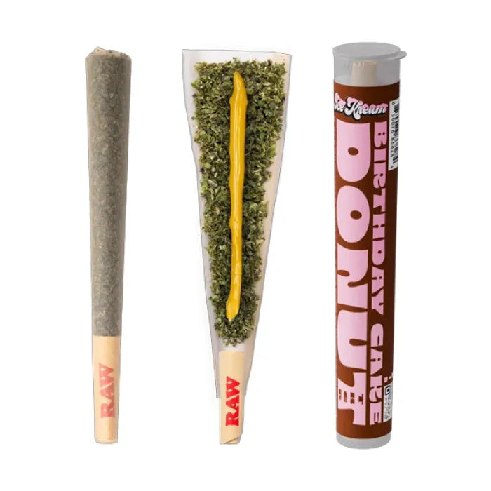 ICE KREAM DONUTS THCP HASH HOLE PREROLLS 2.25G 20CT