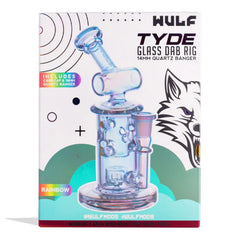 WULF TYDE GLASS DAB RIG 14MM QUARTZ BANGER