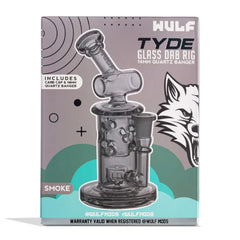 WULF TYDE GLASS DAB RIG 14MM QUARTZ BANGER