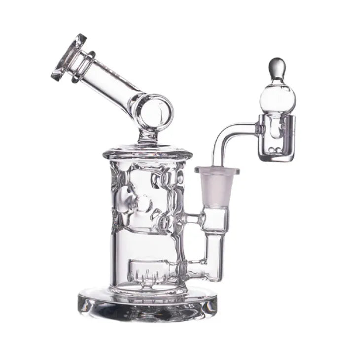 WULF TYDE GLASS DAB RIG 14MM QUARTZ BANGER