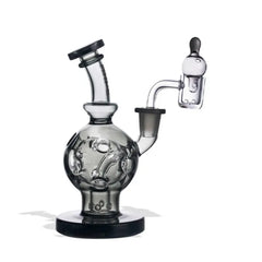 WULF ATOM GLASS DAB RIG 14MM QUARTZ BANGER