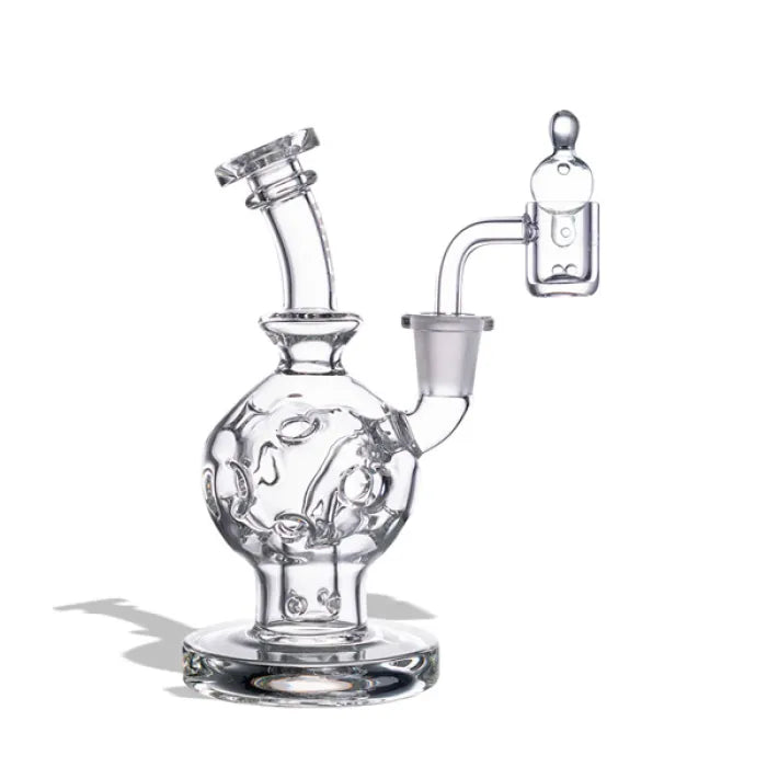 WULF ATOM GLASS DAB RIG 14MM QUARTZ BANGER