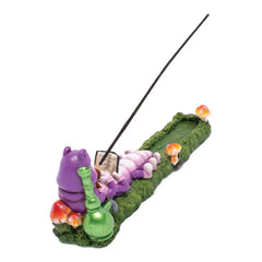 FUJIMA 10.3IN CATERPILLAR SMOKING HOOKAH INCENSE BURNER IB222