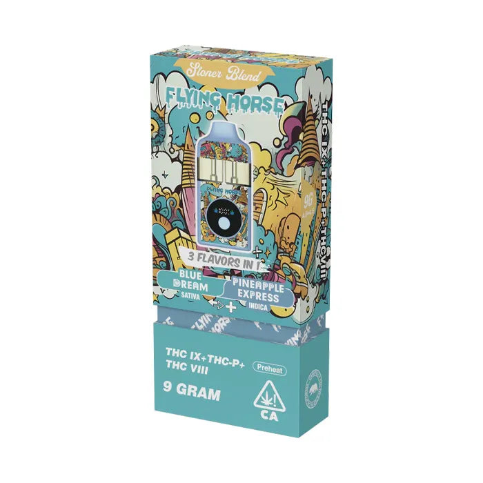 FLYING HORSE 3IN 1 STONER BLEND THCP THC-IX THC-VIII 9G 5CT