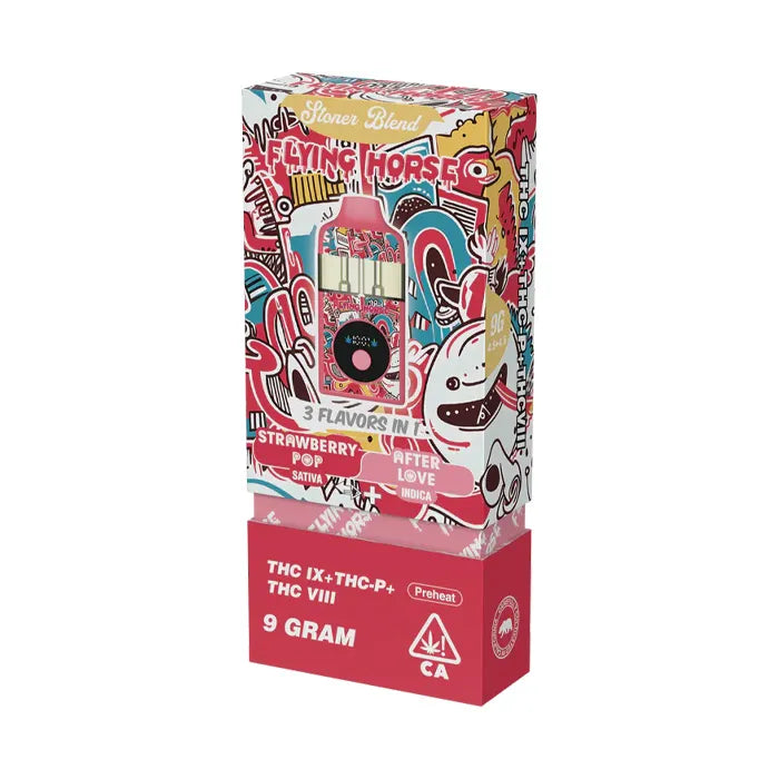 FLYING HORSE 3IN 1 STONER BLEND THCP THC-IX THC-VIII 9G 5CT