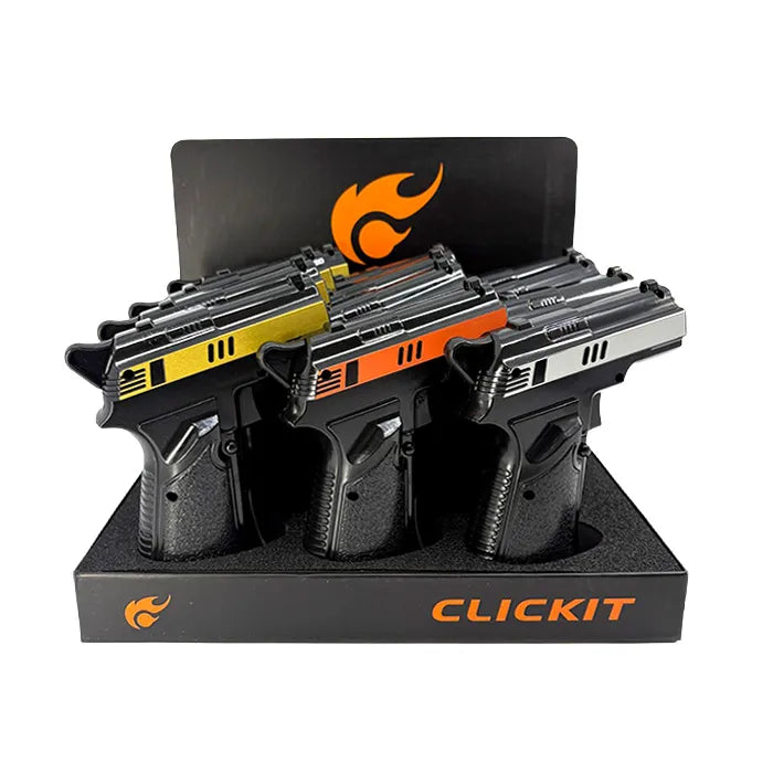 CLICKIT NEW* LARGE SINGLE TORCH GUN GT-039
