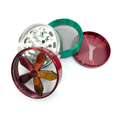 CLICKIT MIXED CORLOR METAL GRINDER 64MM MG-017