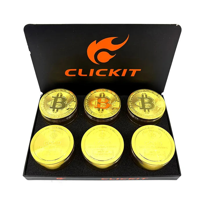 CLICKIT GOLD COIN GRINDER MG-026