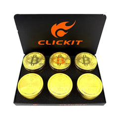 CLICKIT GOLD COIN GRINDER MG-026