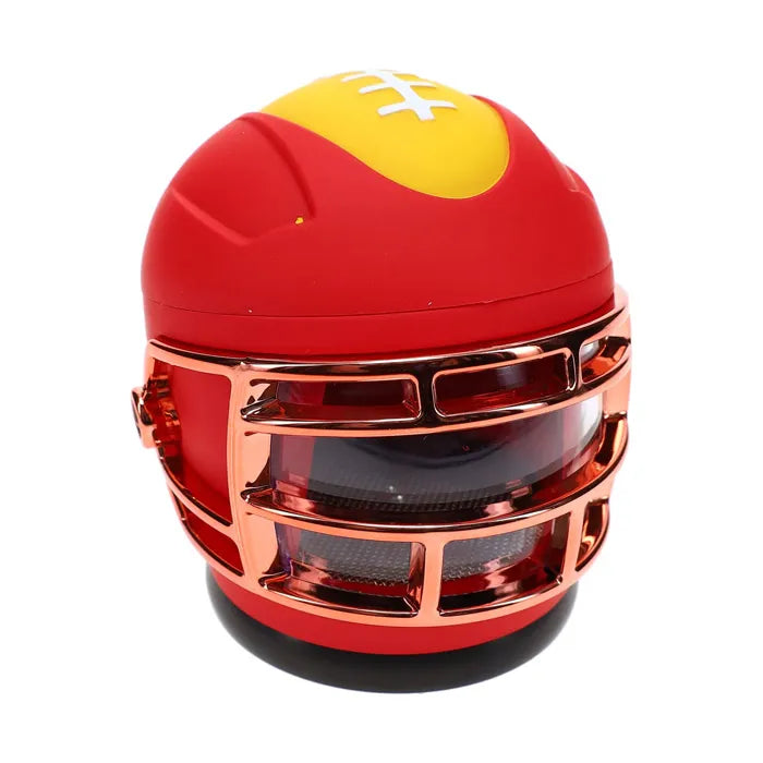 CLICKIT FOOTBALL HELMET 4PIECE GRINDER ASSORTED COLOR MG-076