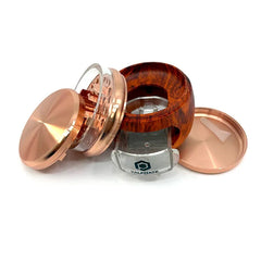 CLICKIT ASSORTED COLOR METAL LID ROUND GRINDER MG-120