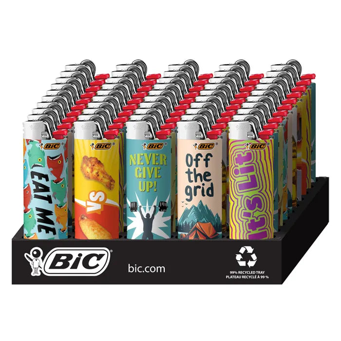 BIC LIGHTER LCWT1GU - GOOD VIBES